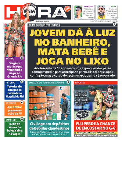 MEIA HORA - Edição de 09 de Outubro de 2025