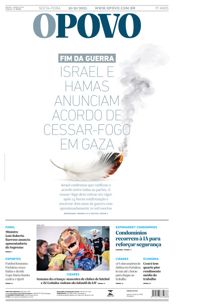 O POVO - Edição de 10 de Outubro de 2025