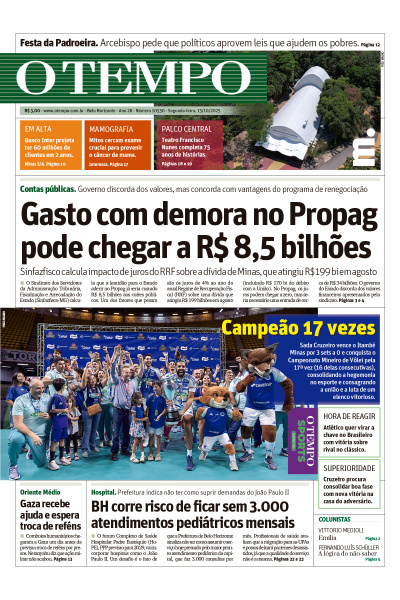 O TEMPO - Edição de 13 de Outubro de 2025