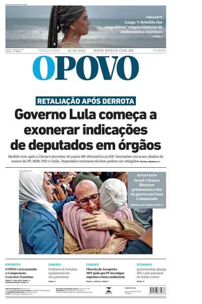 O POVO - Edição de 14 de Outubro de 2025