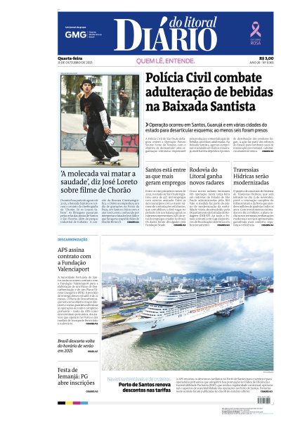 Diário do Litoral - Edição de 15 de Outubro de 2025