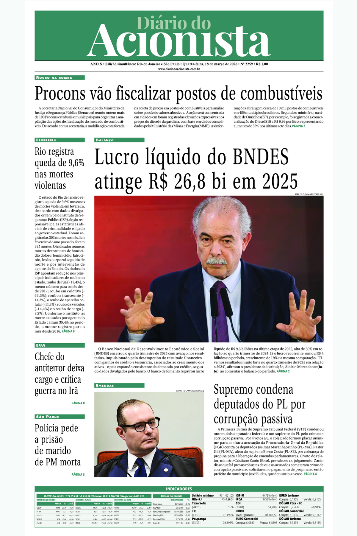 Diário do Acionista