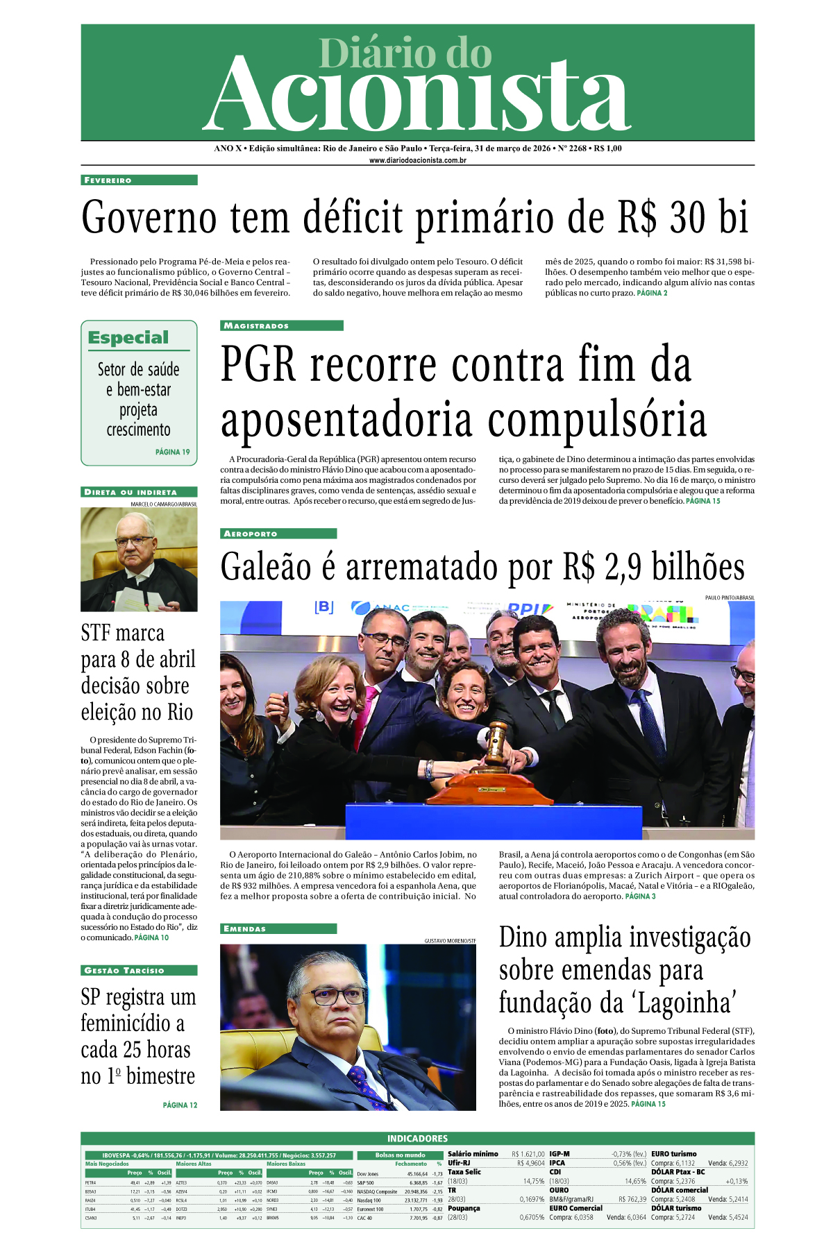 Diário do Acionista