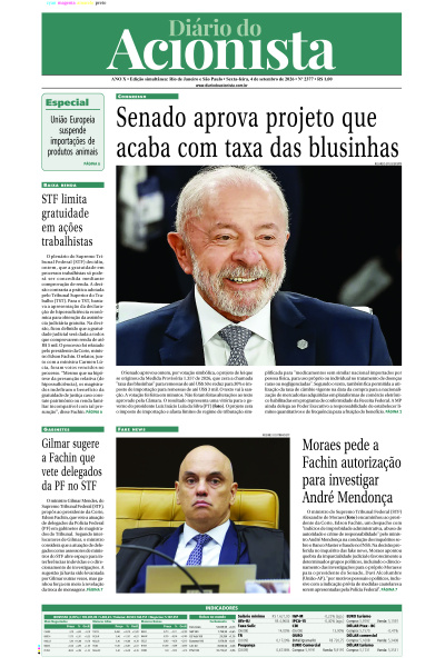 Diário do Acionista
