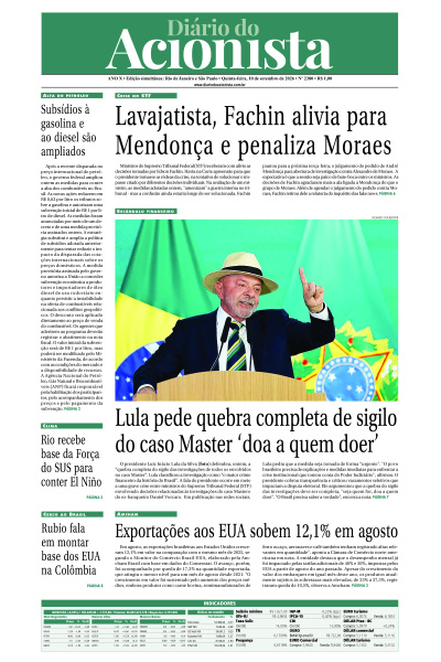 Diário do Acionista