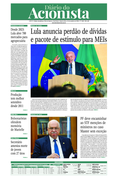 Diário do Acionista