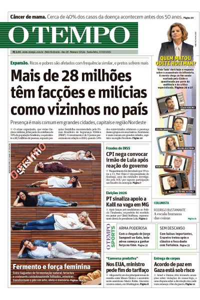 O TEMPO - Edição de 17 de Outubro de 2025