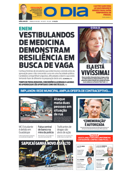 O DIA - Edição de 18 de Outubro de 2025