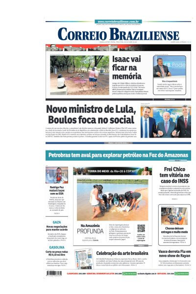 Correio Braziliense - Edição de 21 de Outubro de 2025