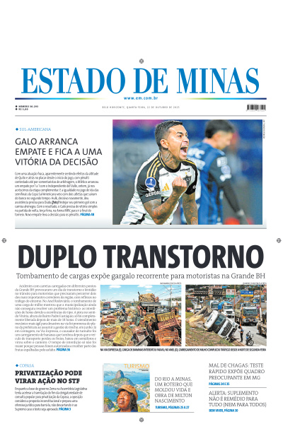 Estado de Minas - Edição de 22 de Outubro de 2025