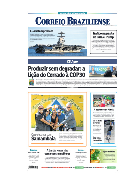 Correio Braziliense - Edição de 25 de Outubro de 2025