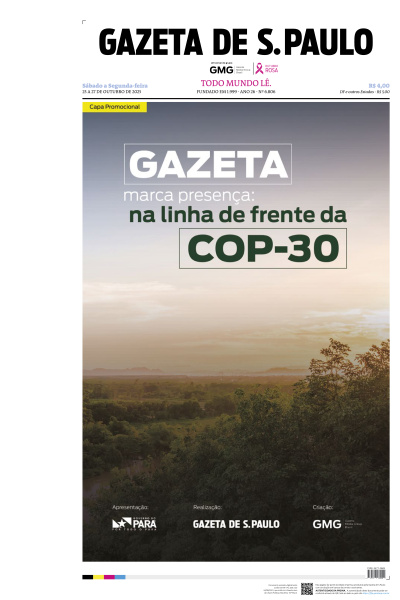 Gazeta de S. Paulo - Edição de 26 de Outubro de 2025