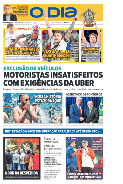 O DIA - Edição de 27 de Outubro de 2025