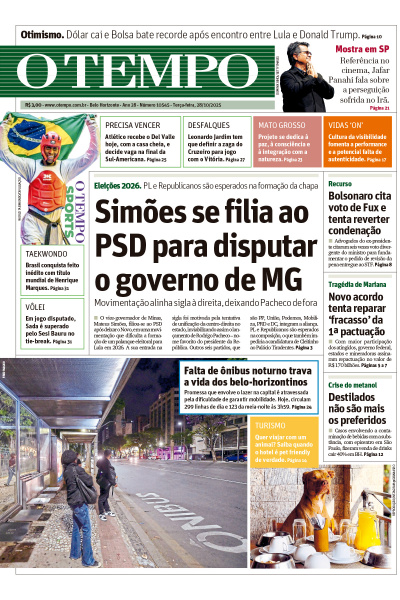 O TEMPO - Edição de 28 de Outubro de 2025