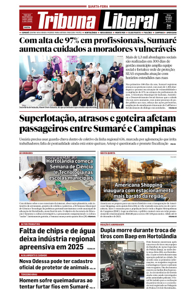 Tribuna Liberal - Edição de 29 de Outubro de 2025