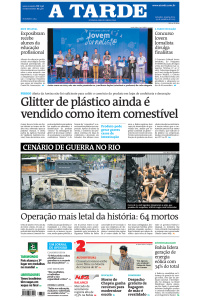 A TARDE - Edição de 29 de Outubro de 2025