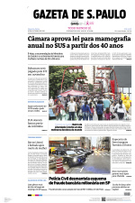 Gazeta de S. Paulo - Edição de 29 de Outubro de 2025