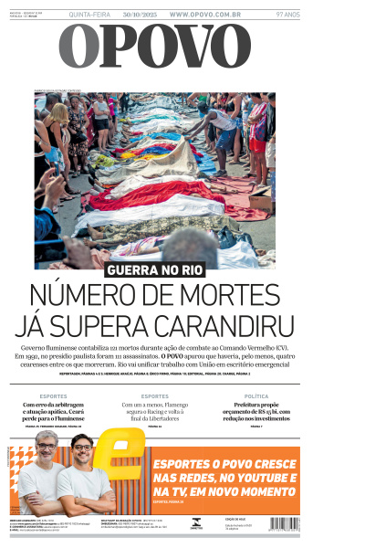 O POVO - Edição de 30 de Outubro de 2025