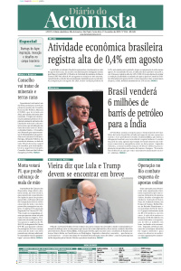 Diário do Acionista - 17 de outubro de 2025