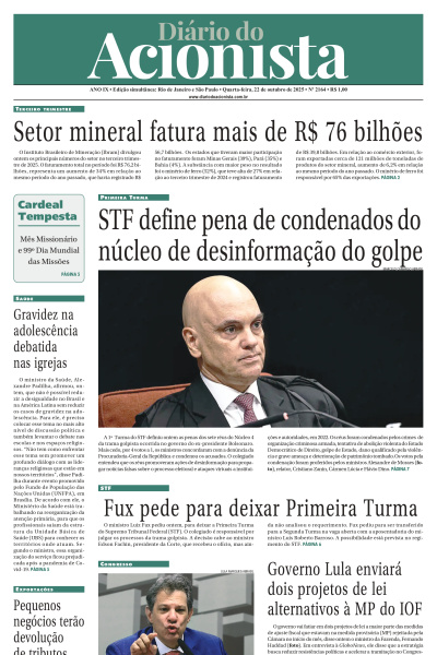 Diário do Acionista - 22 de outubro de 2025