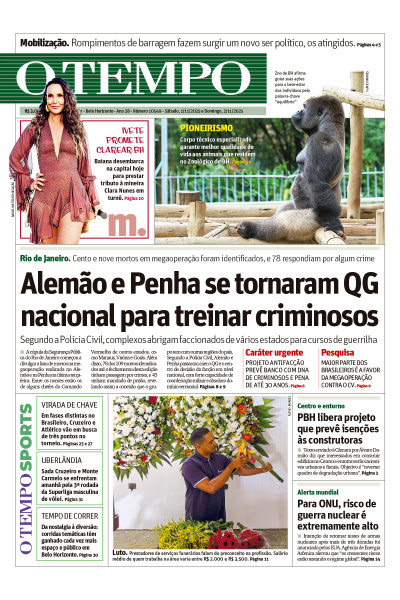 O TEMPO - Edição de 1° de Novembro de 2025