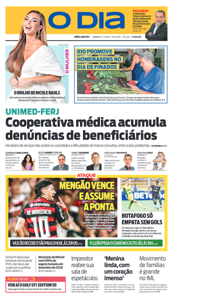 O DIA - Edição de 02 de Novembro de 2025