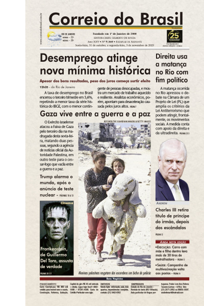 Correio do Brasil - Edição de 02 de Novembro de 2025
