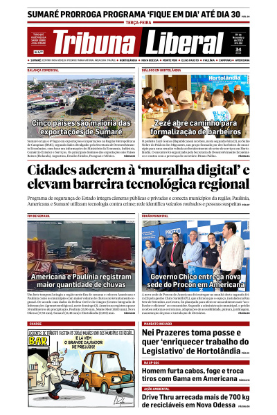 Tribuna Liberal - Edição de 4 de Novembro de 2025