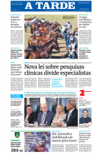 A TARDE - Edição de 4 de Novembro de 2025