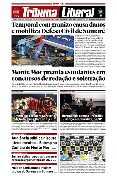 Tribuna Liberal - Edição de 5 de Novembro de 2025