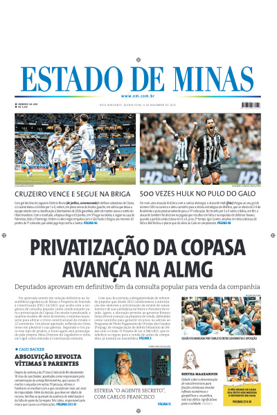 Estado de Minas - Edição de 06 de Novembro de 2025