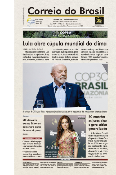 Correio do Brasil - Edição de 07 de Novembro de 2025