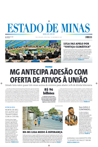 Estado de Minas - Edição de 07 de Novembro de 2025