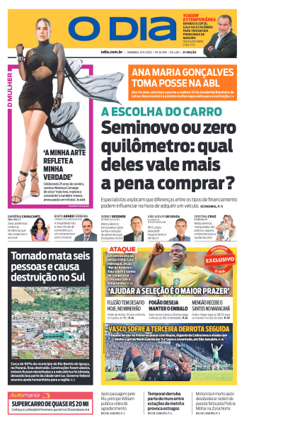 O DIA - Edição de 09 de Novembro de 2025