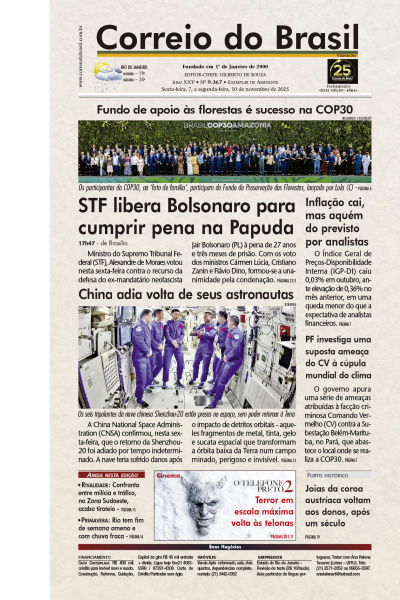 Correio do Brasil - Edição de 09 de Novembro de 2025