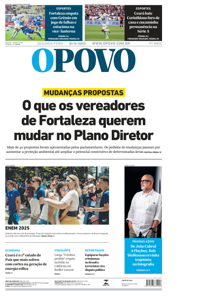 O POVO - Edição de 10 de Novembro de 2025