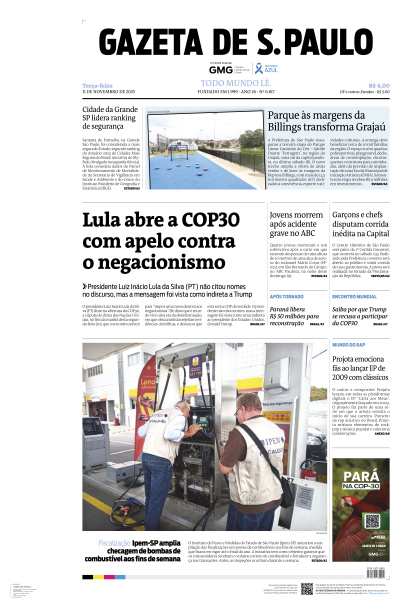 Gazeta de S. Paulo - Edição de 11 de Novembro de 2025