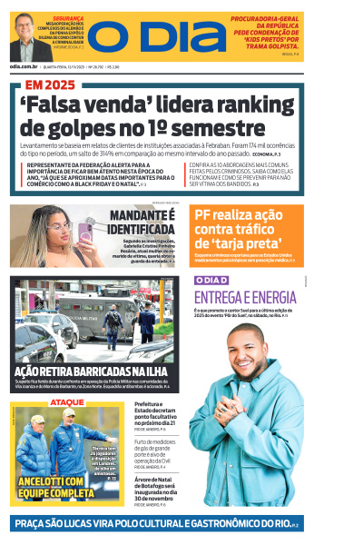 O DIA - Edição de 12 de Novembro de 2025