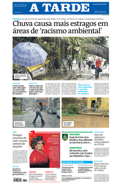 A TARDE - Edição de 13 de Novembro de 2025