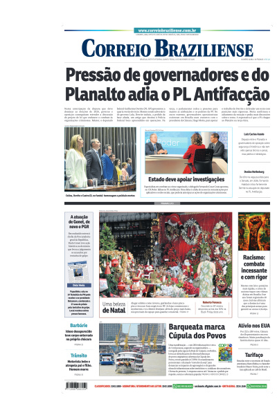 Correio Braziliense - Edição de 13 de Novembro de 2025