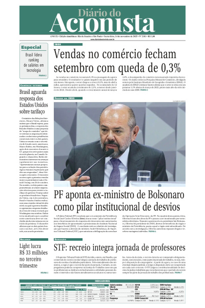 Diário do Acionista - 14 de novembro de 2025