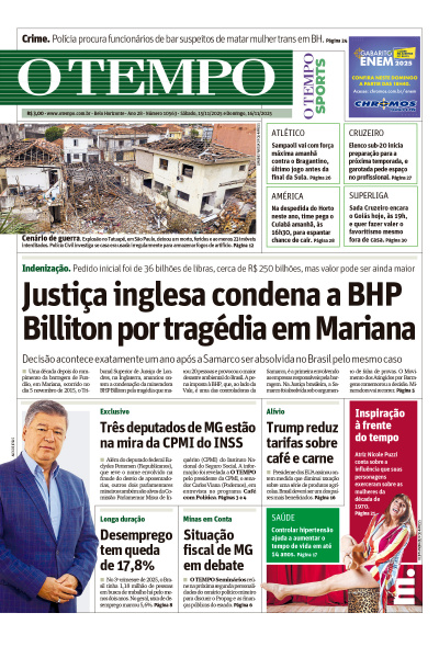 O TEMPO - Edição de 15 de Novembro de 2025