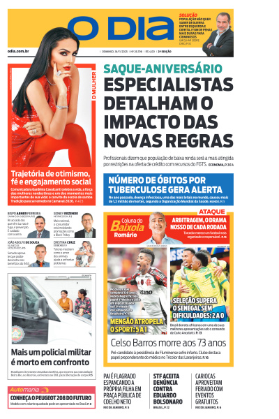 O DIA - Edição de 16 de Novembro de 2025
