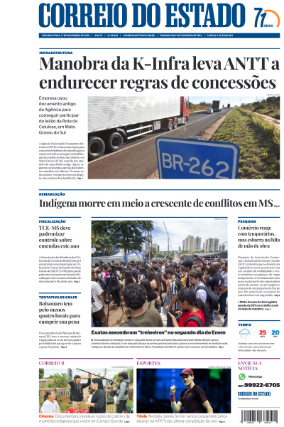 Correio do Estado - Edição de 17 de Novembro de 2025