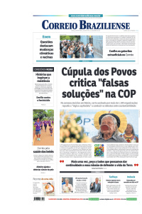 Correio Braziliense - Edição de 17 de Novembro de 2025