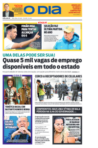 O DIA - Edição de 18 de Novembro de 2025