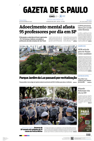 Gazeta de S. Paulo - Edição de 18 de Novembro de 2025
