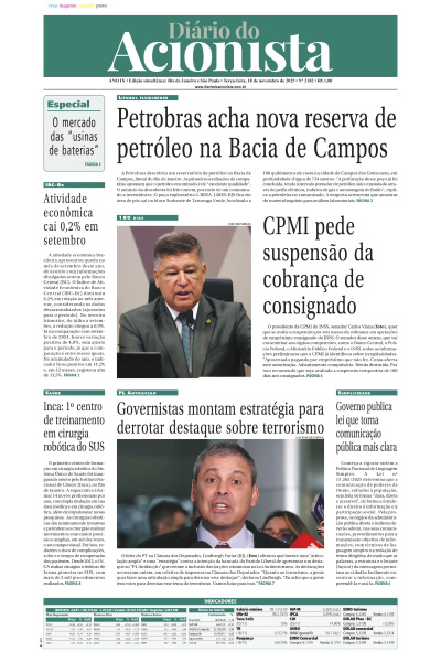 Diário do Acionista - 18 de novembro de 2025