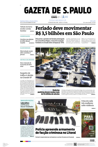 Gazeta de S. Paulo - Edição de 20 de Novembro de 2025