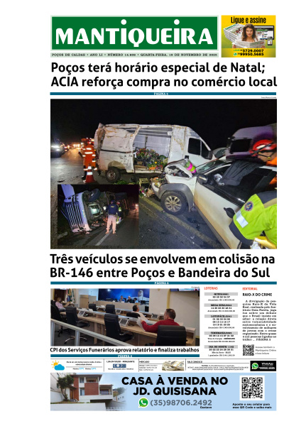 Mantiqueira - Edição de 20 de Novembro de 2025